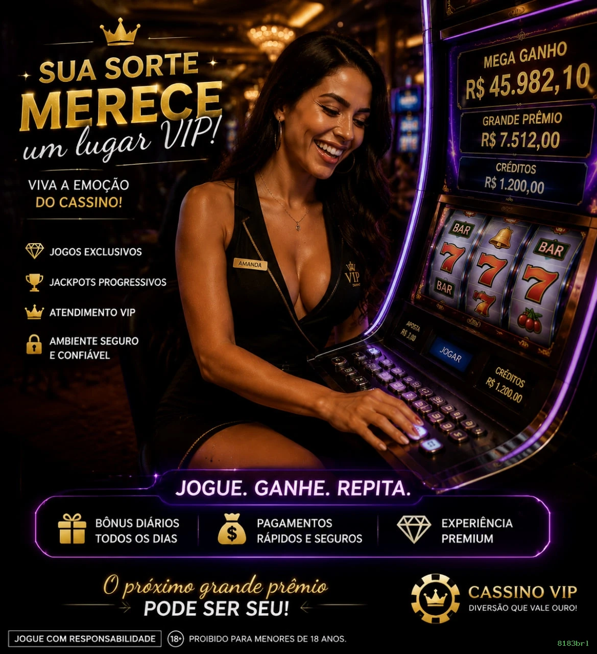 Página oficial da 8183brl no Facebook